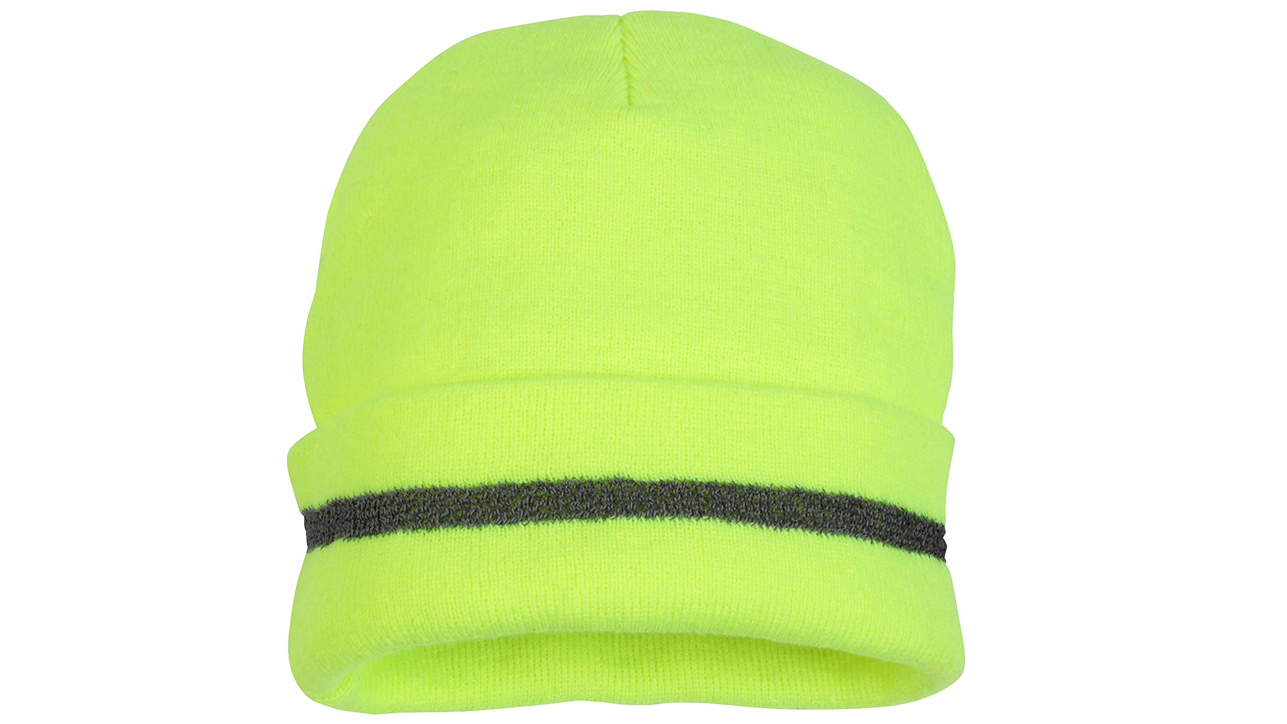 Pyramex Apparel Safety Beanie Hat Cold Weather Rodel High Visibility HiViz Green