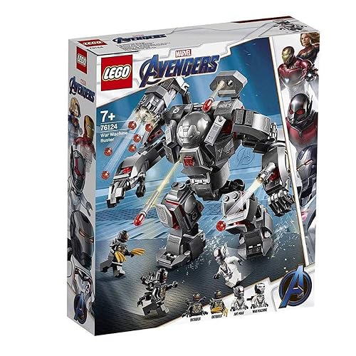 LEGO Marvel Avengers War Machine Buster 76124 Kit de Construcción (362 Piezas)