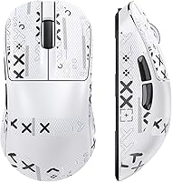 ZIYOU LANG AJ199 49g Lightweight Wireless Gaming Mouse, Tri-Mode 24K DPI PAW3311 Sensor, 1000Hz, Ergonomic for Mid-Large Hands - White