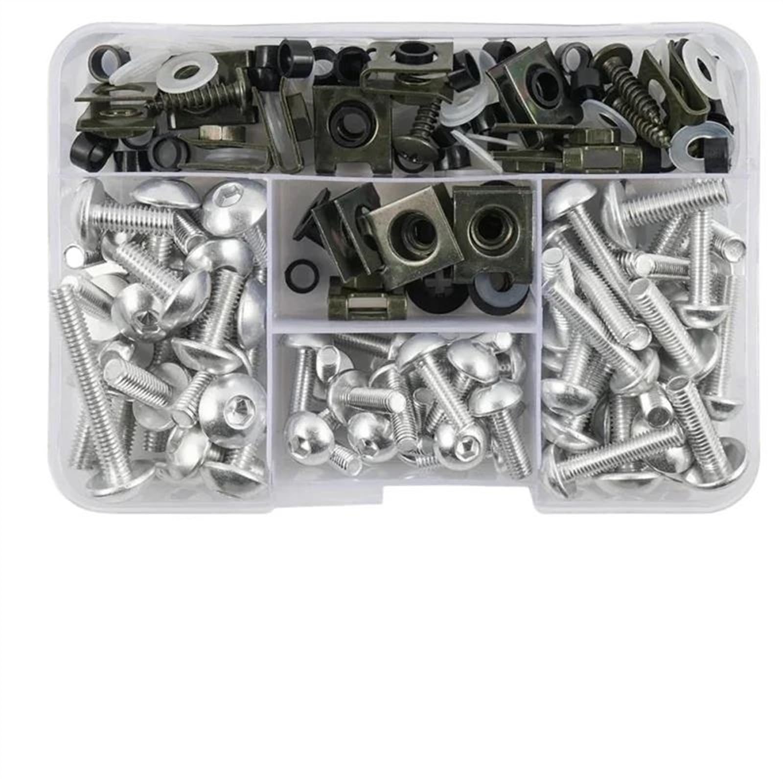 Custom Fairing Bolt Screws Bodywork Complete Kit For TENERE 700 MT07 MT 07 TMAX 500 560 FZ6 XMAX 09 MT03 177PCS CNC Alloy(Green)