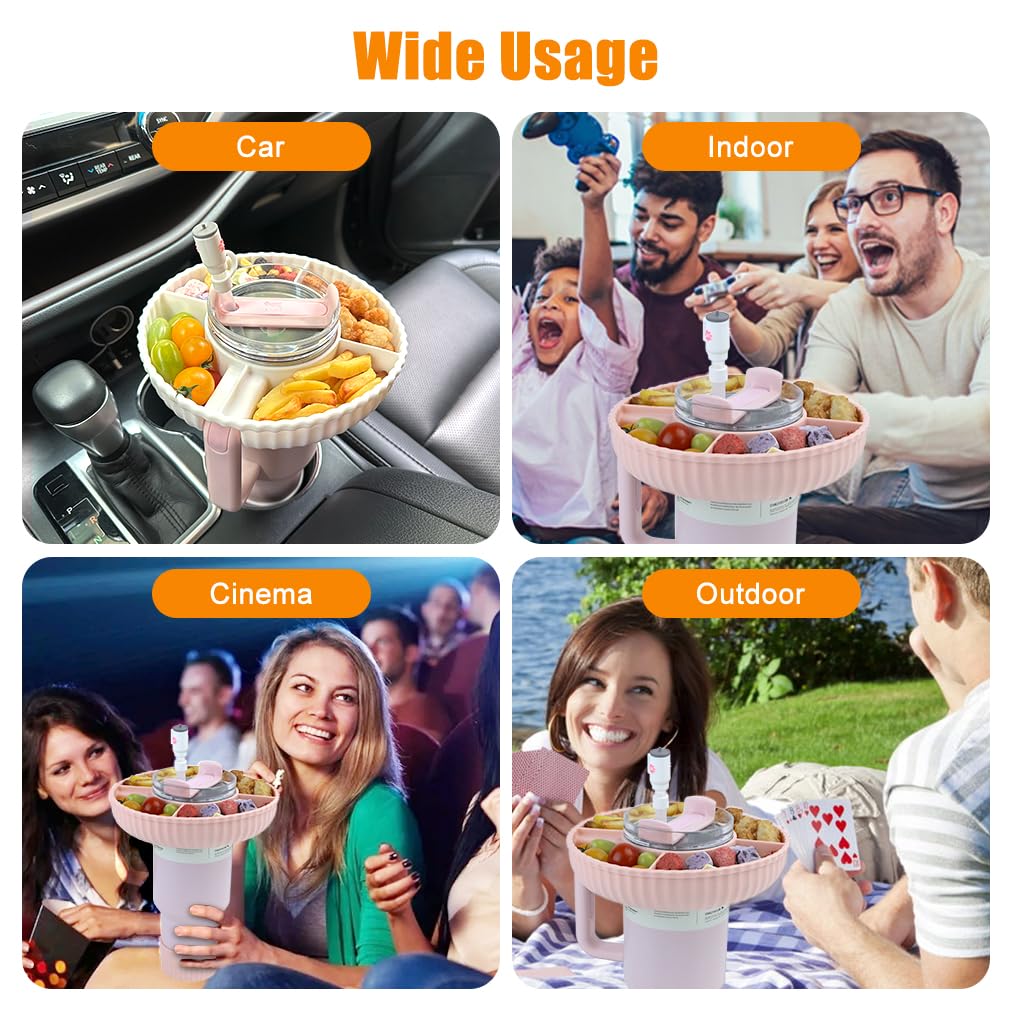 Vassoio Per Snack In Silicone Riutilizzabile Per Stanley Cup Da 40 Oz Stanley Cup Da 40 Oz Snack Bowl Snack Bowl Vassoio Per Snack Compatibile Con Stanley Cup Di Grande Capacita 87982804