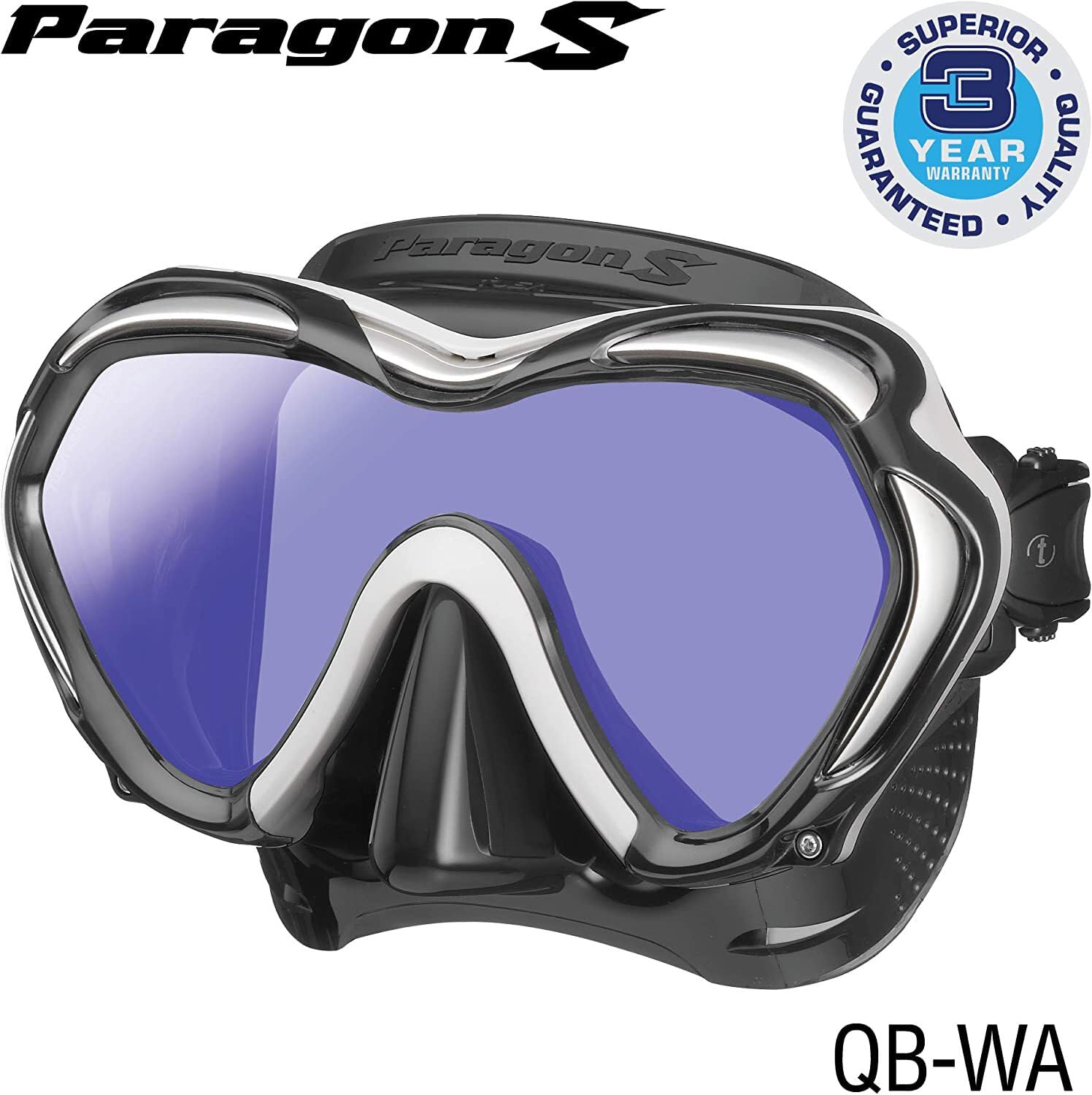 Tusa M1007S Paragon S Mask Black/Energy Green, Gafas Bucear