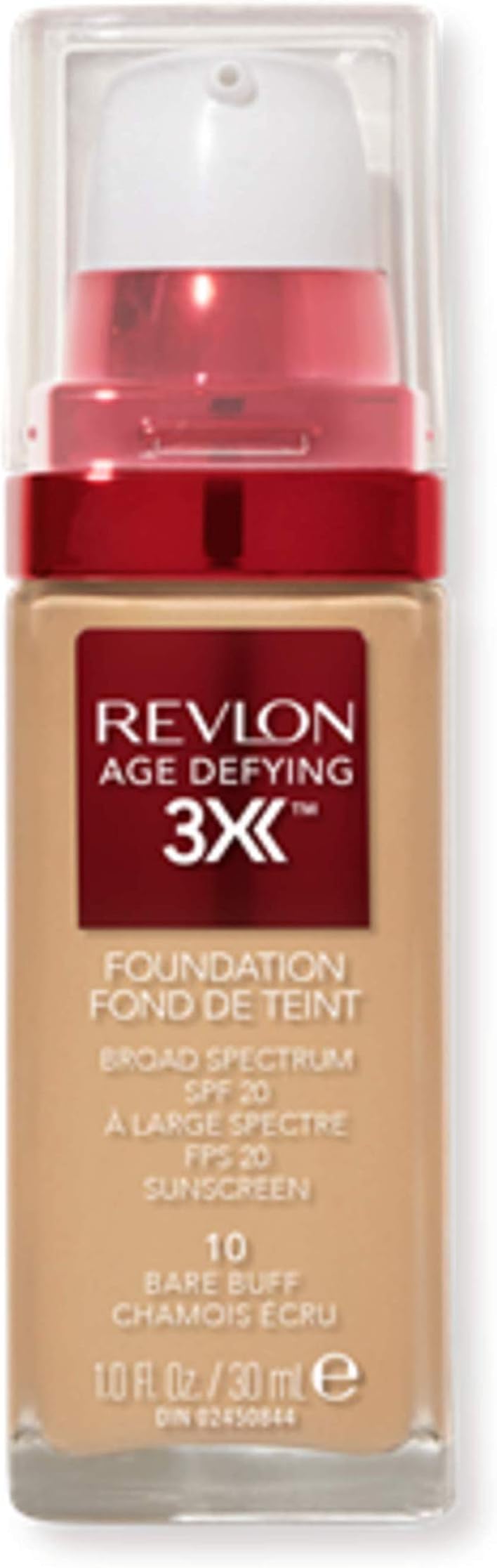 Revlon Age Defying Firming and Lifting Makeup SPF 15-10 Bare Buff for Women 1 oz