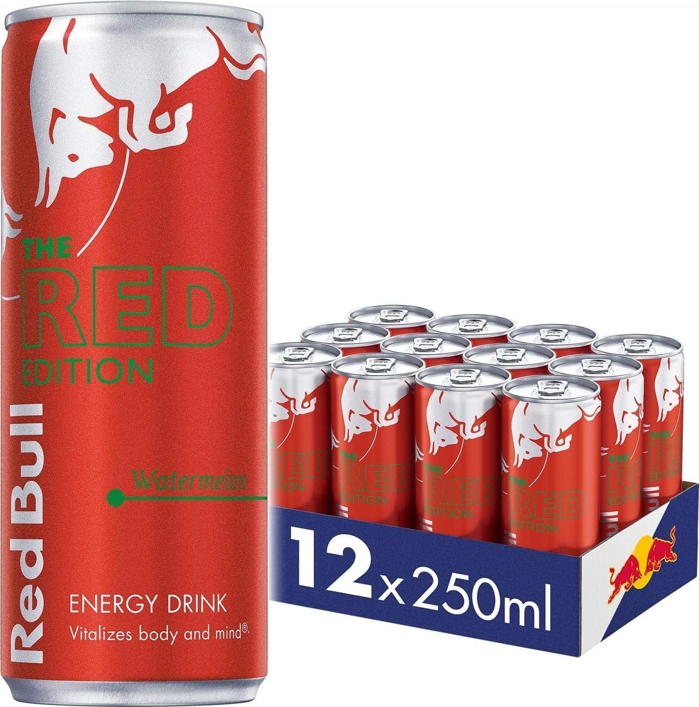 Red Bull Red Edition Watermelon Energy Drink 250ml 12 Pack