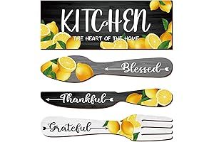 Charming Lemon Wall Art Decor Set