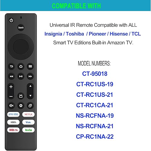 Miniatura 4 de Allimity Control remoto IR de repuesto universal apto para casi todas las marcas de TV Edition TV TV integrado Tienda TV- Toshiba 4K TV Editions &