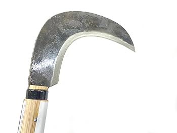 造林鎌 九州型造林鎌 千吉 金 両刃 刃長230mm幅180mm - 【通販モノタロウ】