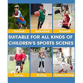 AceList Knee Pads for Kids/Youth (Ages 5-15) - Shield Kneepads for Sports - Ideal kneePad for Basketball, Baseball, Football, Wrestling, Volleyball - Kids\' Cycling Protective Gear - Great Gift Ideal