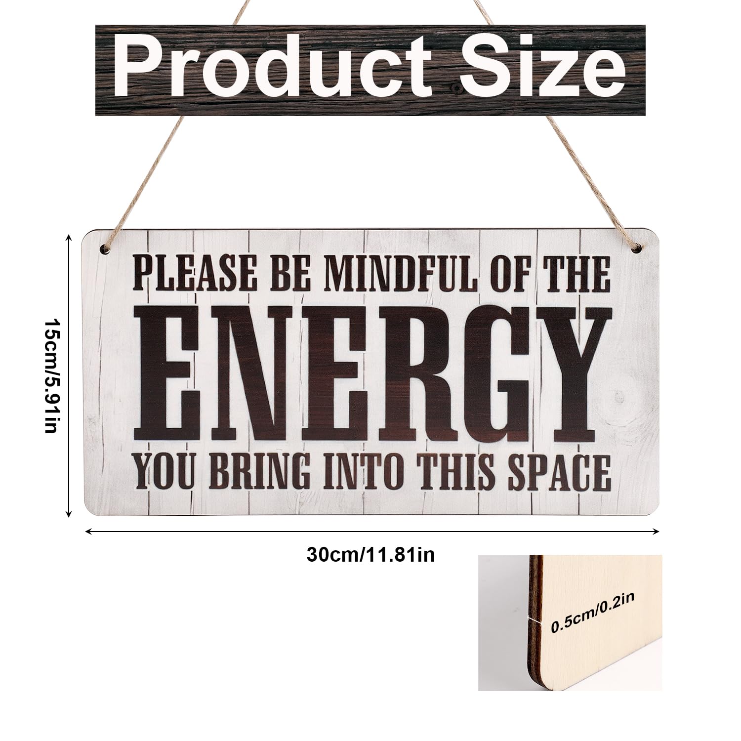 Positive Affirmations Wall Decor - Image 2