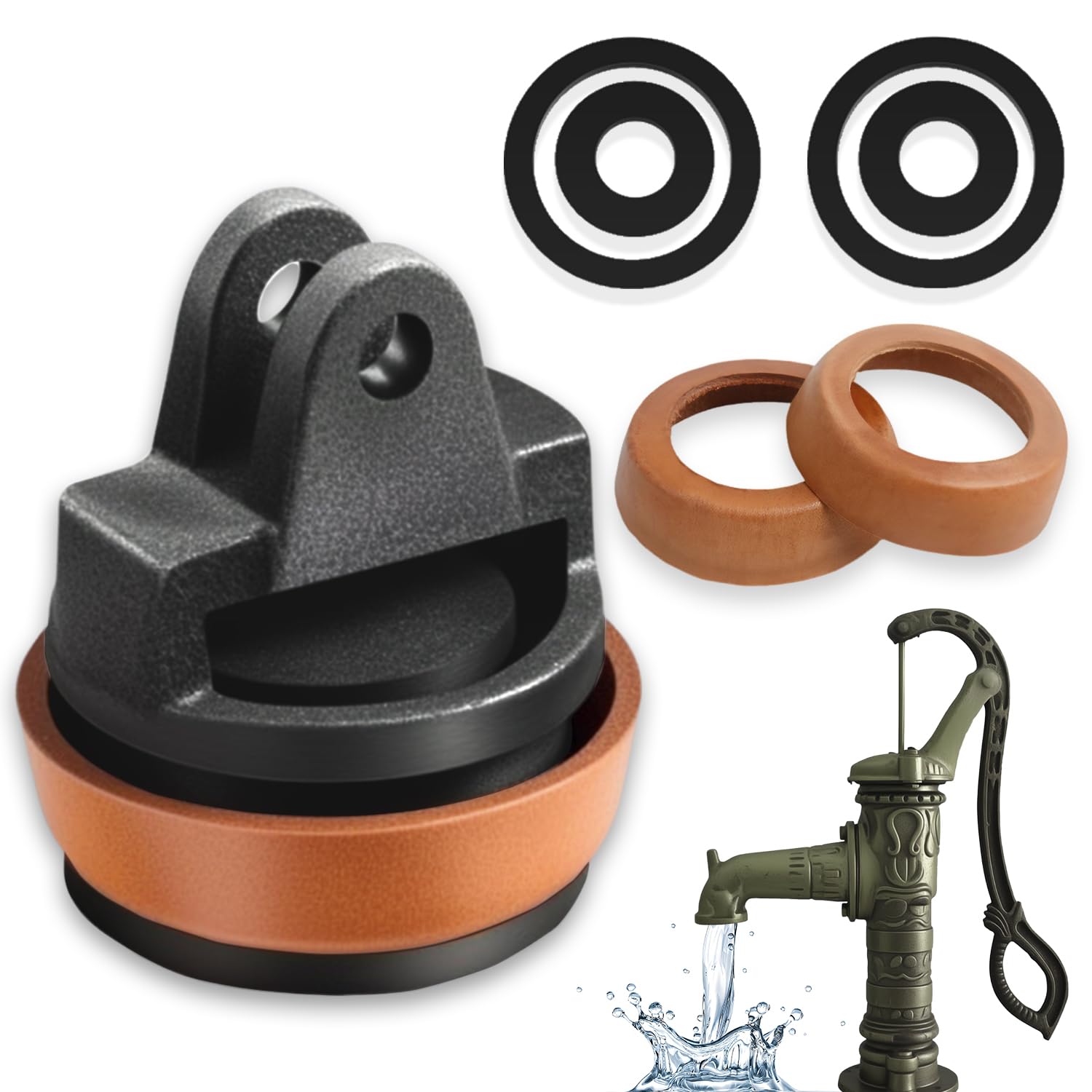 1 PISTON RECHANGE De Pompe Air De Réservoir D'air Gonfleur EUR 7,59