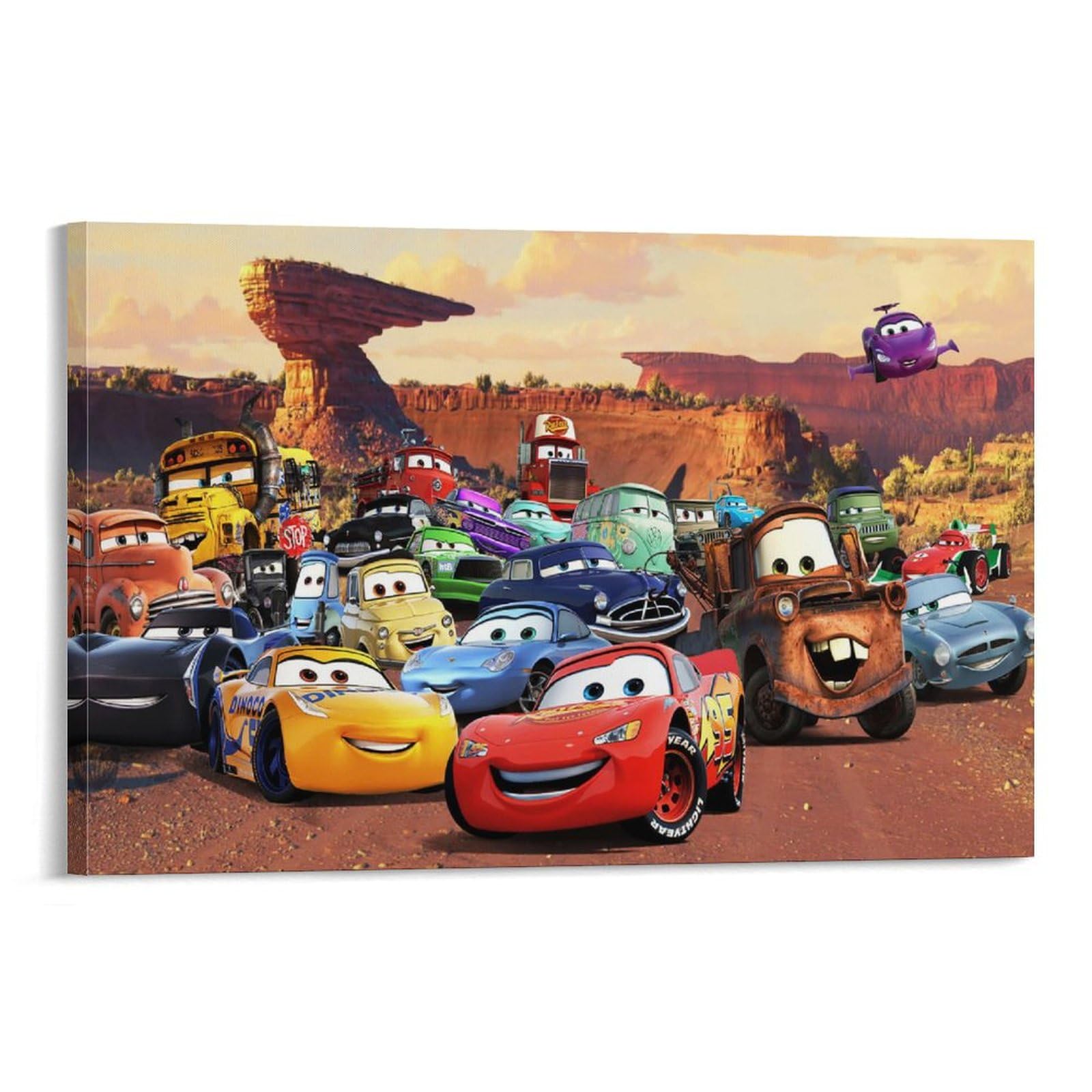 Amazon.co.jp: ポスター カーズ ホーム装飾 アートパネル