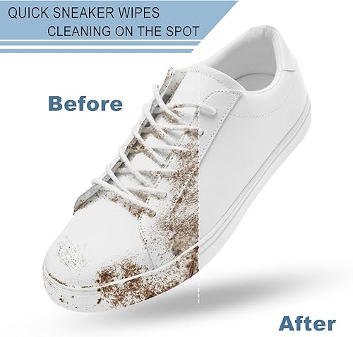 Miniatura 5 de Disposable Shoe Shine Wipes,Disposable Shoe Sneaker Cleaner Wipes For Sneakers,Leather,Tennis