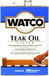RUST-OLEUM 242225 Watco Teak Oil VOC Gallon