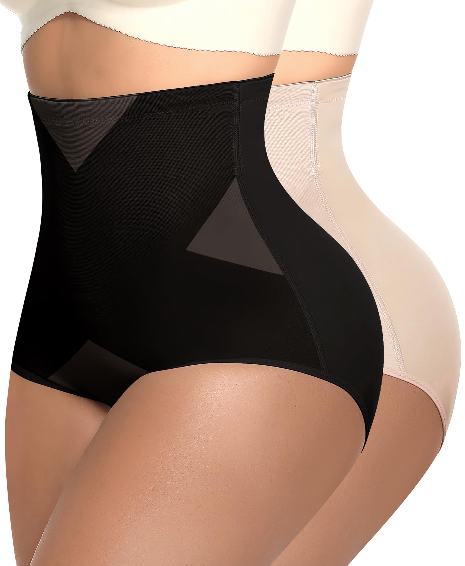 Werena Tummy Control Shapewear for Women High Waisted Body Shaper Panties Seamless Shaping Underwear Panty Girdle