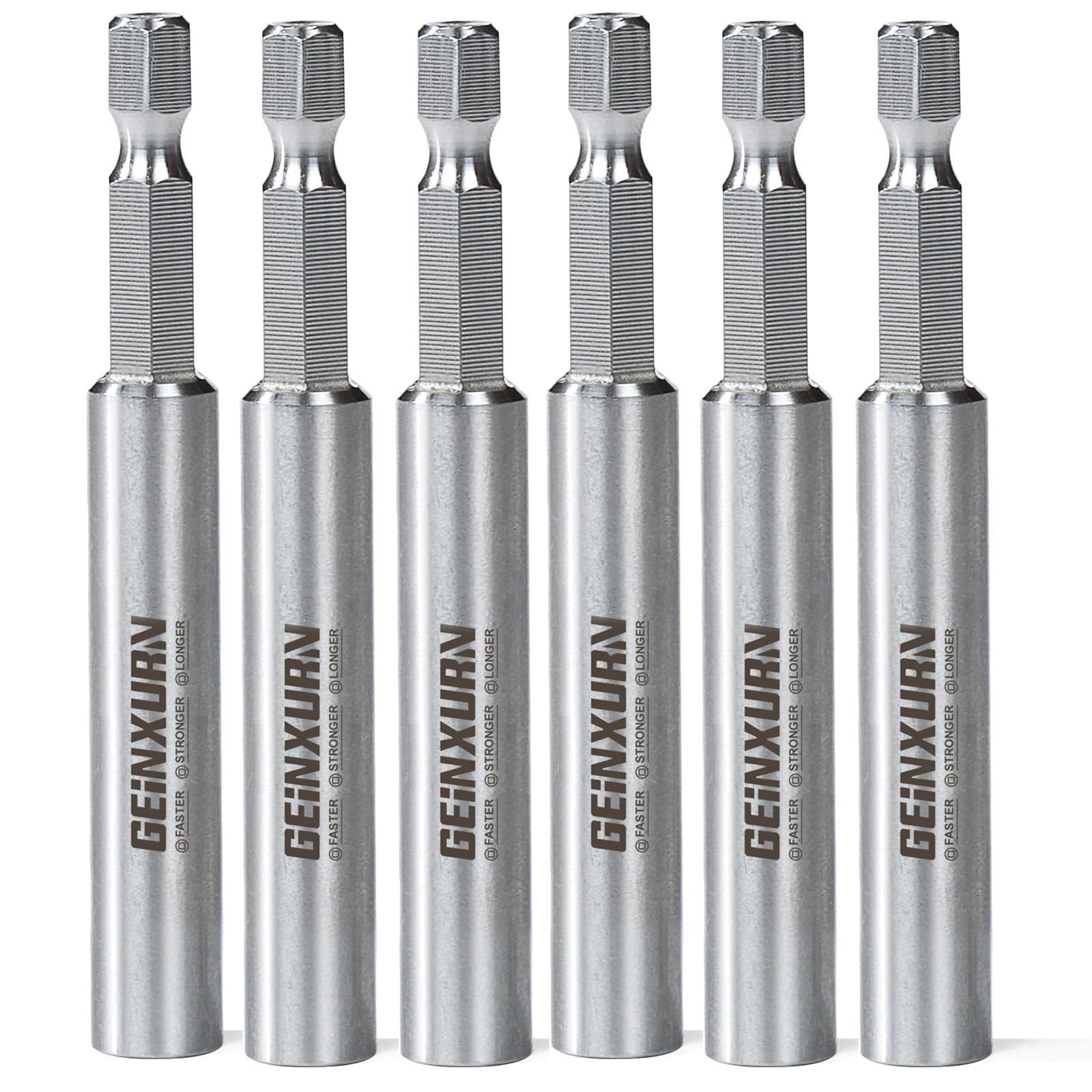 Geinxurn 6-Pack Drill Bit Holders - Magnetic & Durable -1