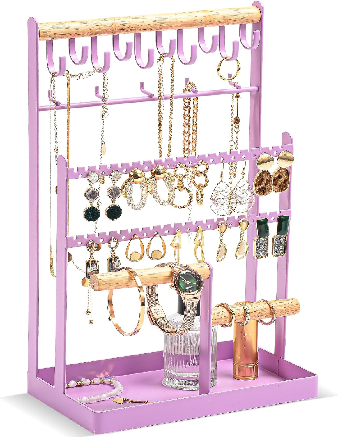 ProCase Jewelry Organizer Stand Necklace Organizer Earring