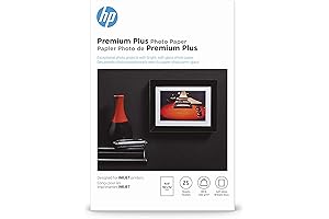 HP Premium Plus Photo Paper: 4x6 Inches, Gloss Finish, 25 Sheets