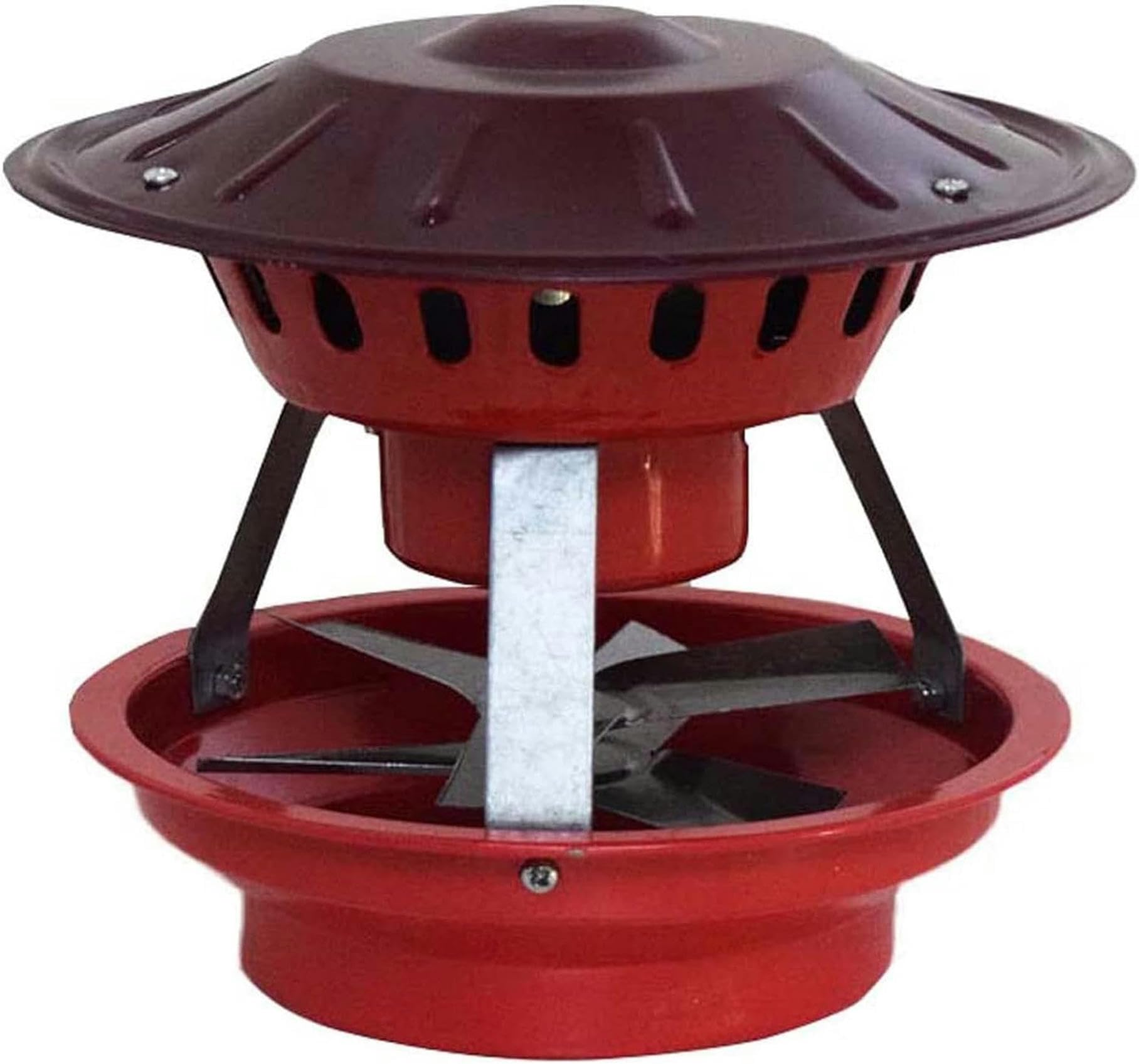 Ventilateur de cheminée 80W à 6 feuilles pour tirage induit domestique