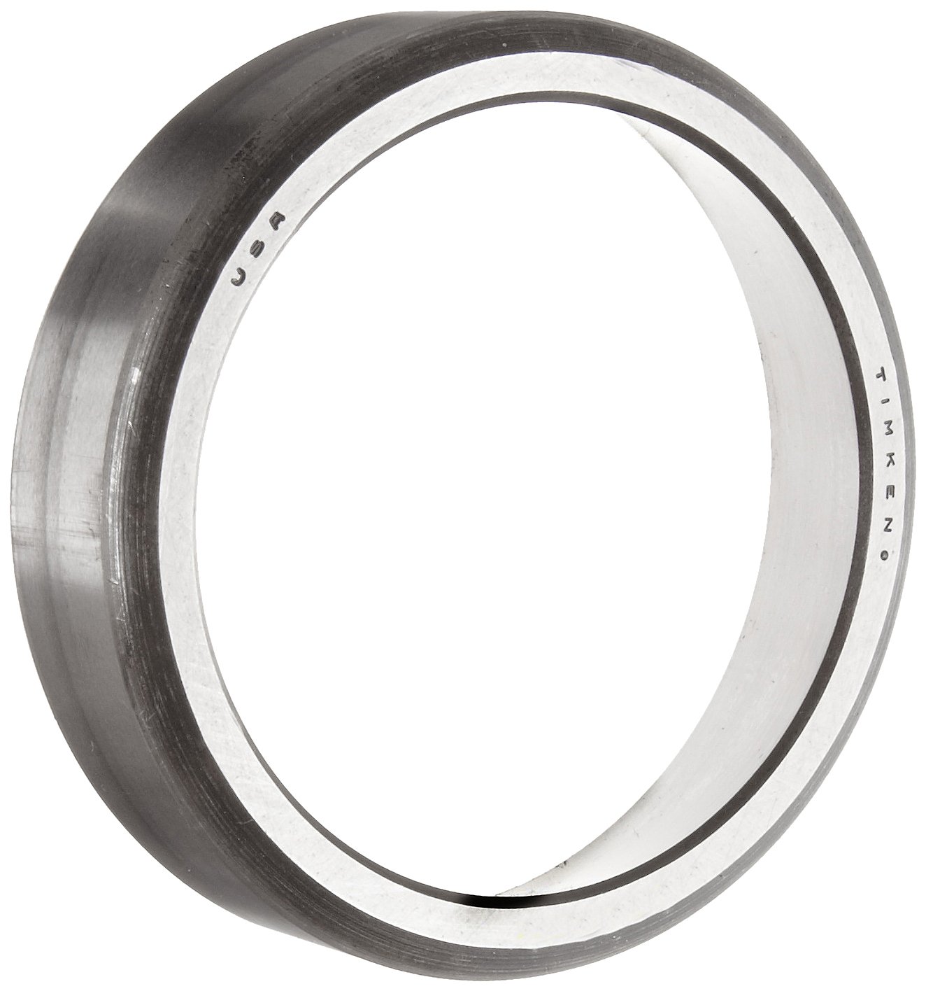 Timken M38510#3 Tapered Roller Bearing, Single Cup, Precision Tolerance, Straight Outside Diameter, Steel, Inch, 2.6250" Outside Diameter, 0.6563" Width