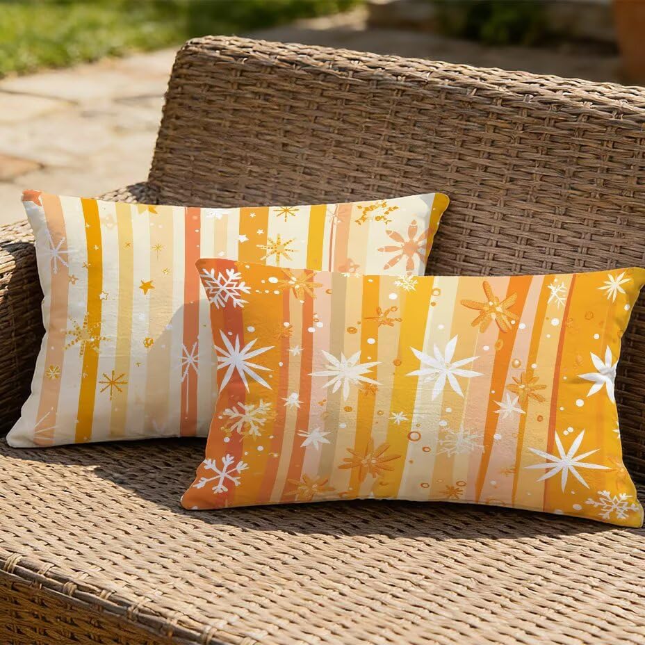 Housses de coussin de jardin 40x80 étanche housse extérieure pour canapé patio
