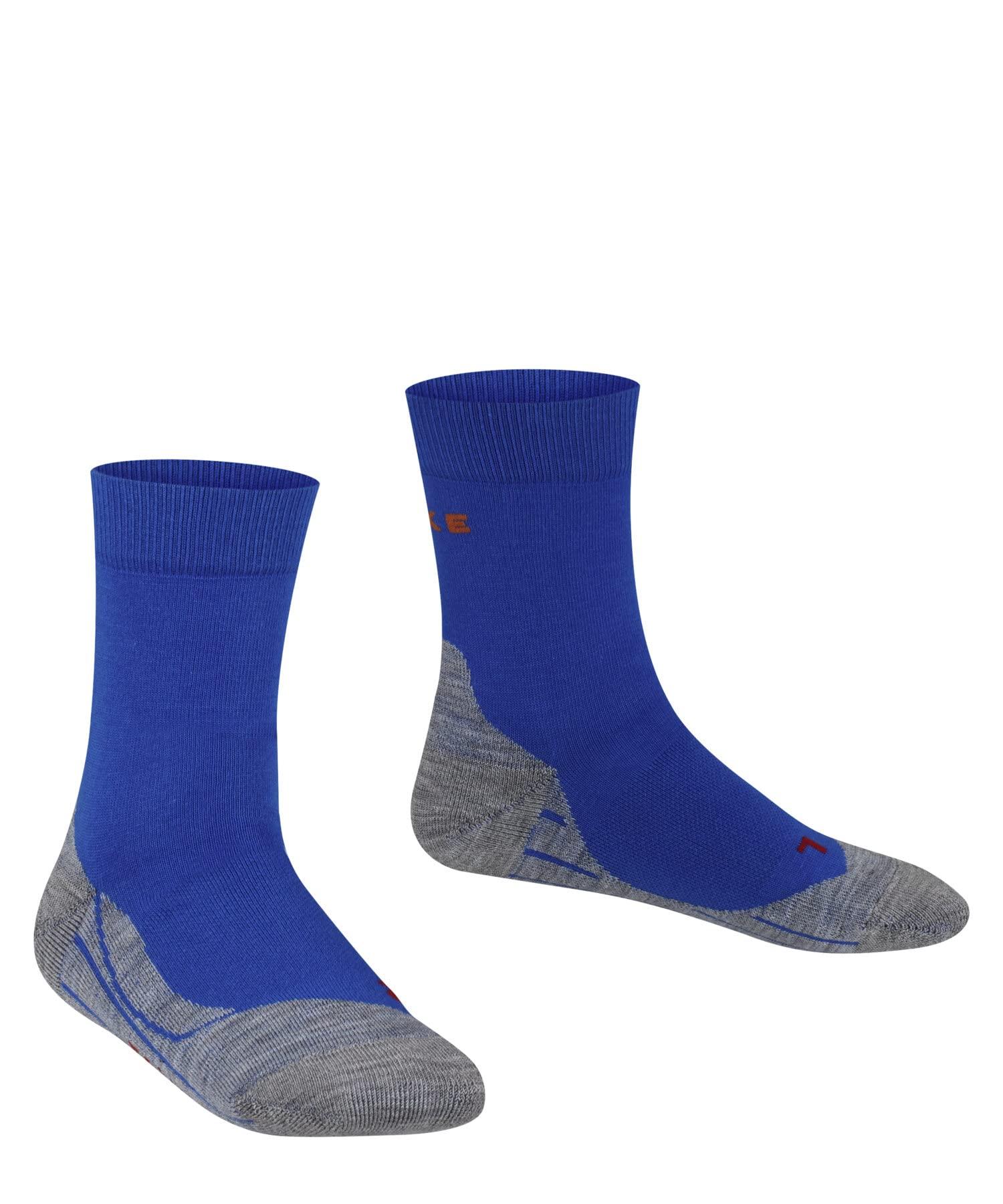 FALKE Unisex Dzieci RU4 Skarpety Do Biegania średnio wyściełane zapobiegające pęcherzom długie wegańskie sportowe szybkoschnąca oddychająca bawełna materiał funkcyjny 1 Para
