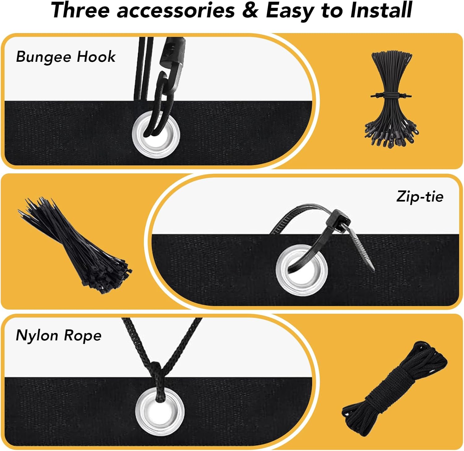 KANAGAWA 90% Sun Shade Cloth 6'X 12' Mocha Pergola Shade Cover Canopy with Grommets Shade Tarp Sun Shades Outdoor Patio for Porch Pergola & Carport Use