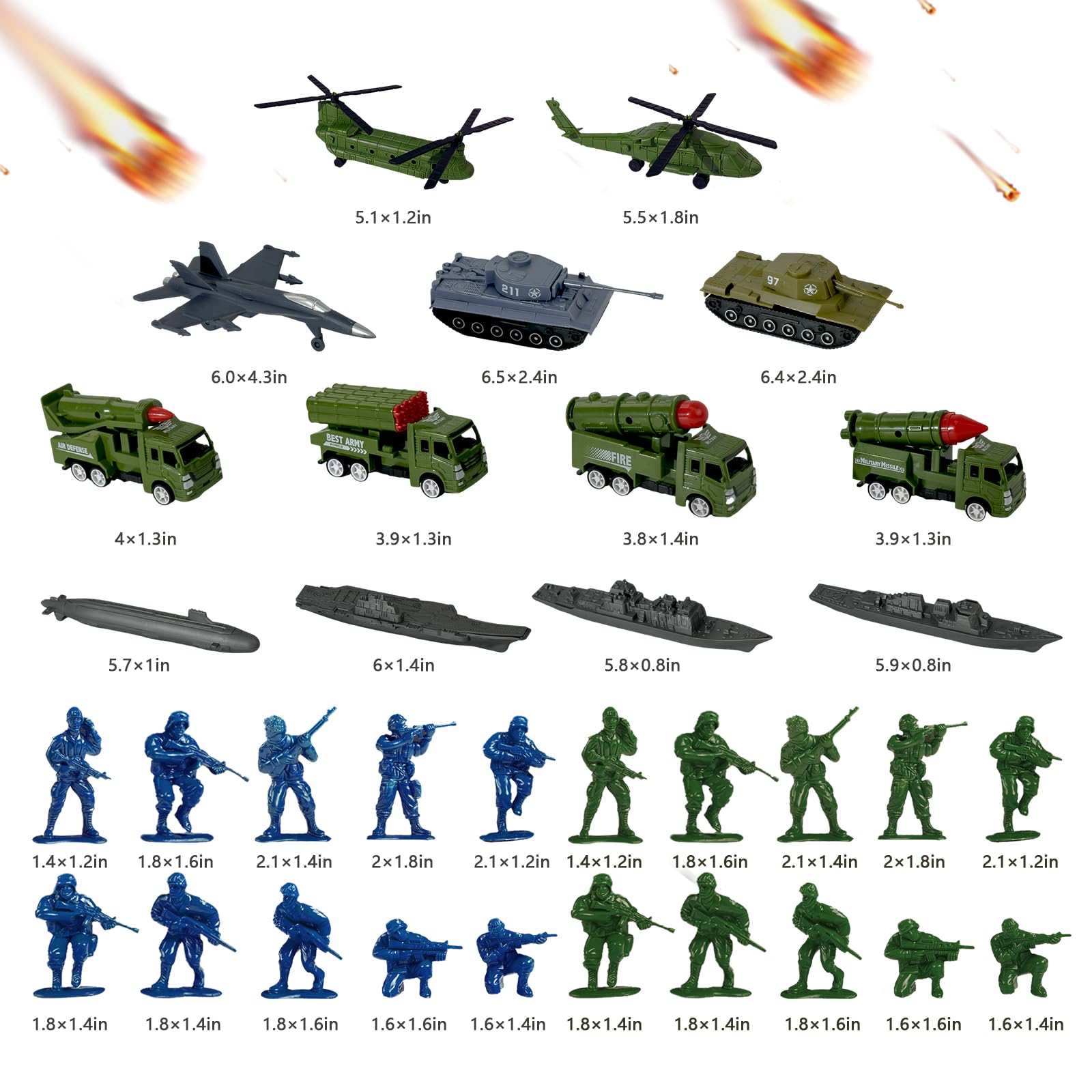 ミリタリー　おもちゃ　ネービー　アーミー　 Amazon.co.jp: TALGIC Army 男性用 おもちゃ ミリタリー ネイビー 大型
