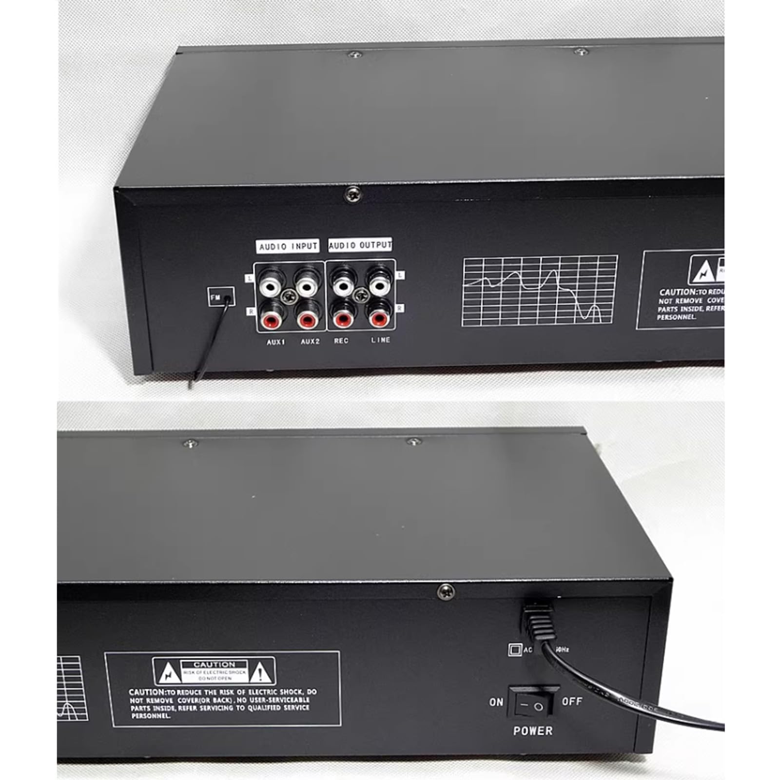 Dual 20-Band-Stereo-Equalizer, 5,0 Bluetooth Equalizer, HiFi Home EQ Tuning Equalizer Mit Digitalem Display, Fernbedienung, Rauschreduktion Für Den Aufnahmestudio