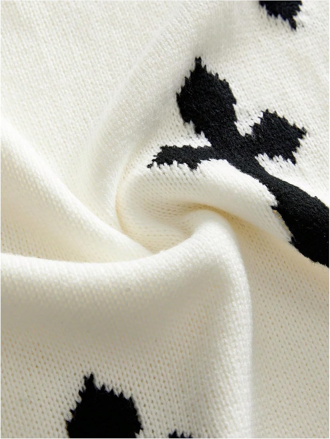 Verdusa Men's Cross Print Sweater Vest Y2k Ripped Rave Knit Tops Streetwear