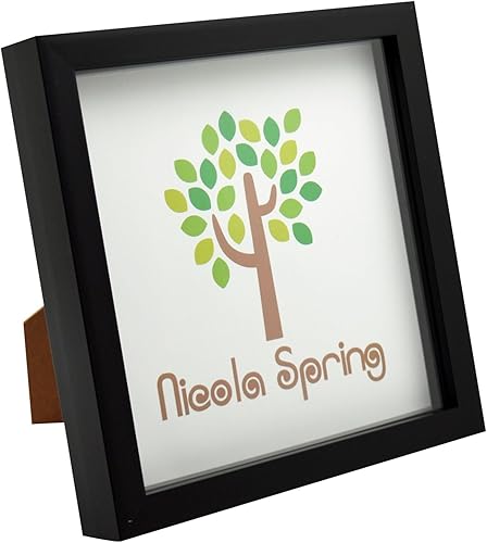 Miniatura 5 de Nicola primavera caja de 8x 8negroMarco de fotos de pie & Hanging