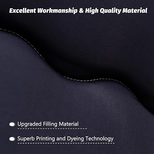 Miniatura 7 de MAXYOYO Colchón de futón japonés para piso, almohadilla gruesa para dormir, tumbona enrollable, almohadilla para camping y habitación de invitados,