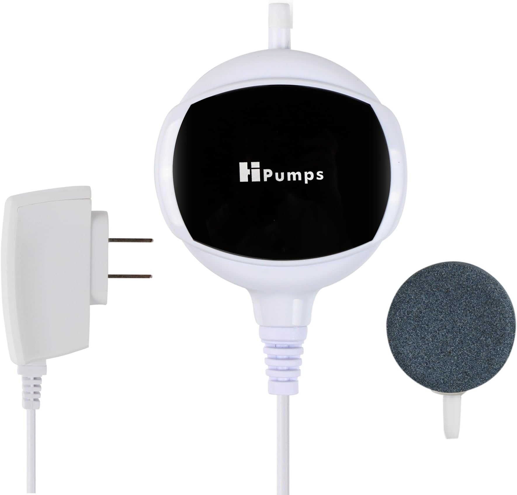 Hpumps High Efficient Oxygen Breathe Pump- Most Silent Aquarium Air Pump for Different Aquarium Fish Tank with Air Stone and Air Tube