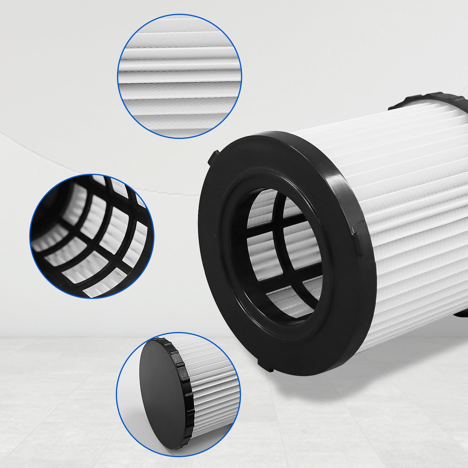 Smilefil 2 Pack DCV5801H Replacement Filters Compatible With DCV580H - View #3