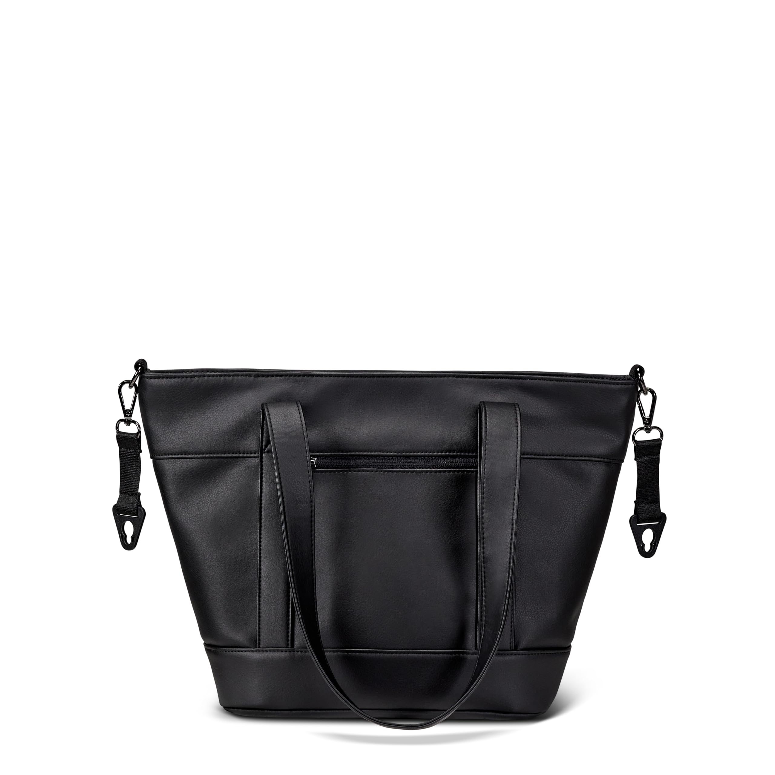 MOON Wickeltasche V-Shape black leather