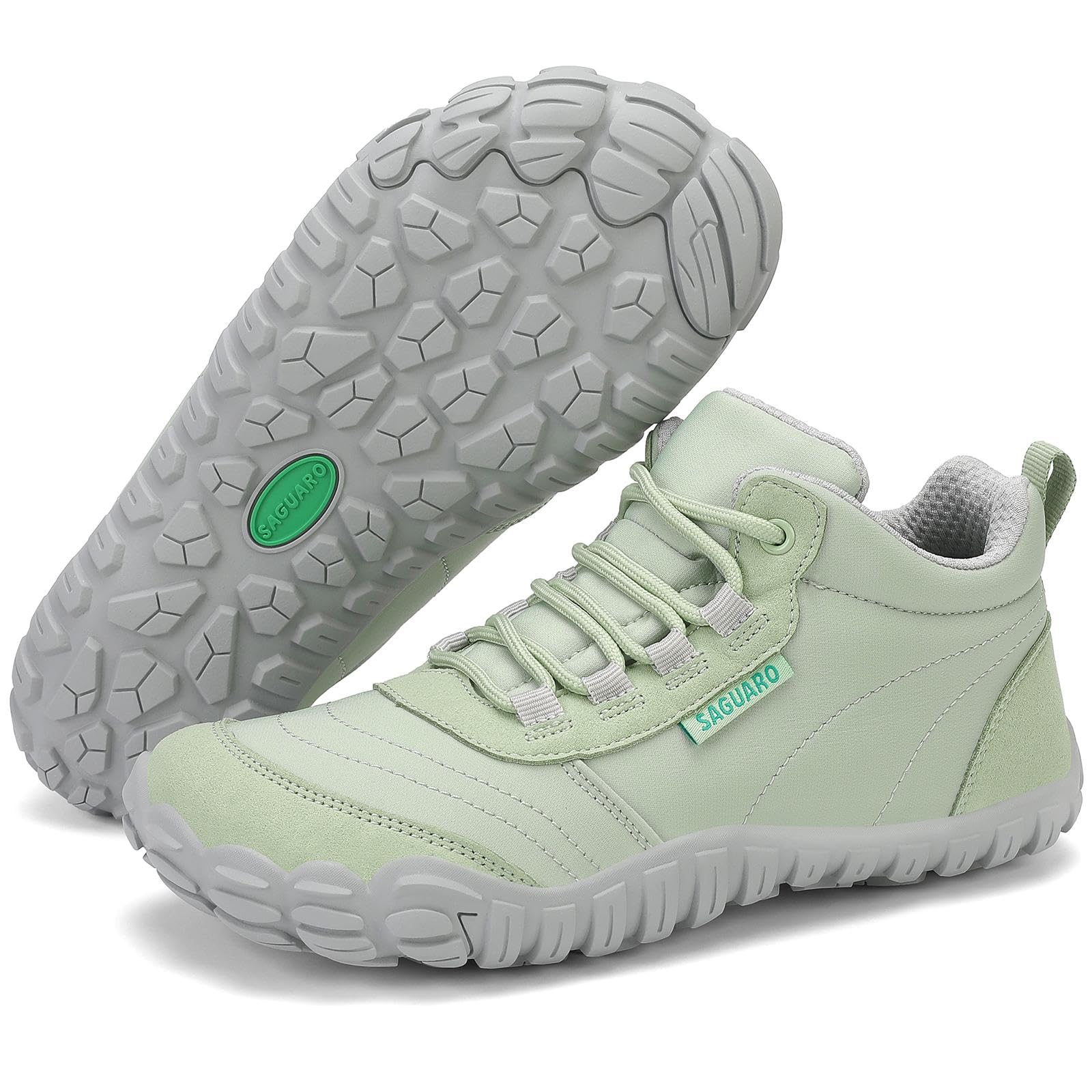 SAGUARO Zapatillas Barefoot Hombre Zapatillas Minimalistas Mujer Zapatillas de Trail Running Antideslizantes Zapatos Barefoot Calzado Descalzo con Suela Zero Drop, EU Gr.36-48