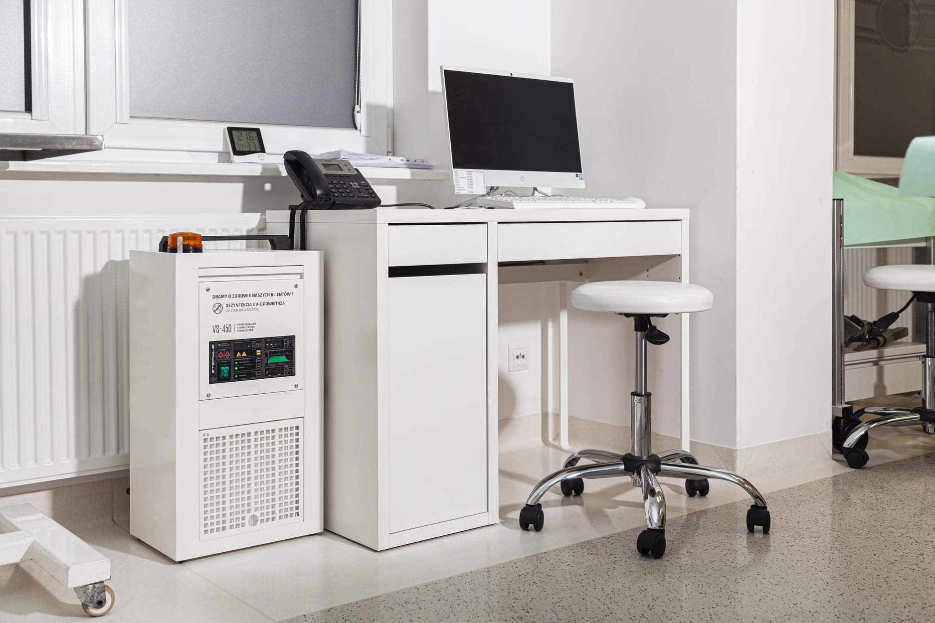 MBH - Purificateur d'air professionnel + générateur d'ozone STERYLIS VS-100/450