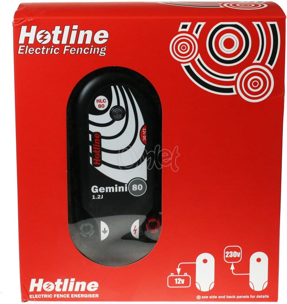 Gemini 80 Electric Fence Energiser, Electric Fencing Amazon.co.uk Business, Industry & Science