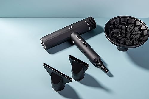 Miniatura 4 de JRL Forte Pro Dryer - Secador de pelo profesional con difusor con generador iónico para ayudar a reducir el tiempo de secado, el encrespamiento y la