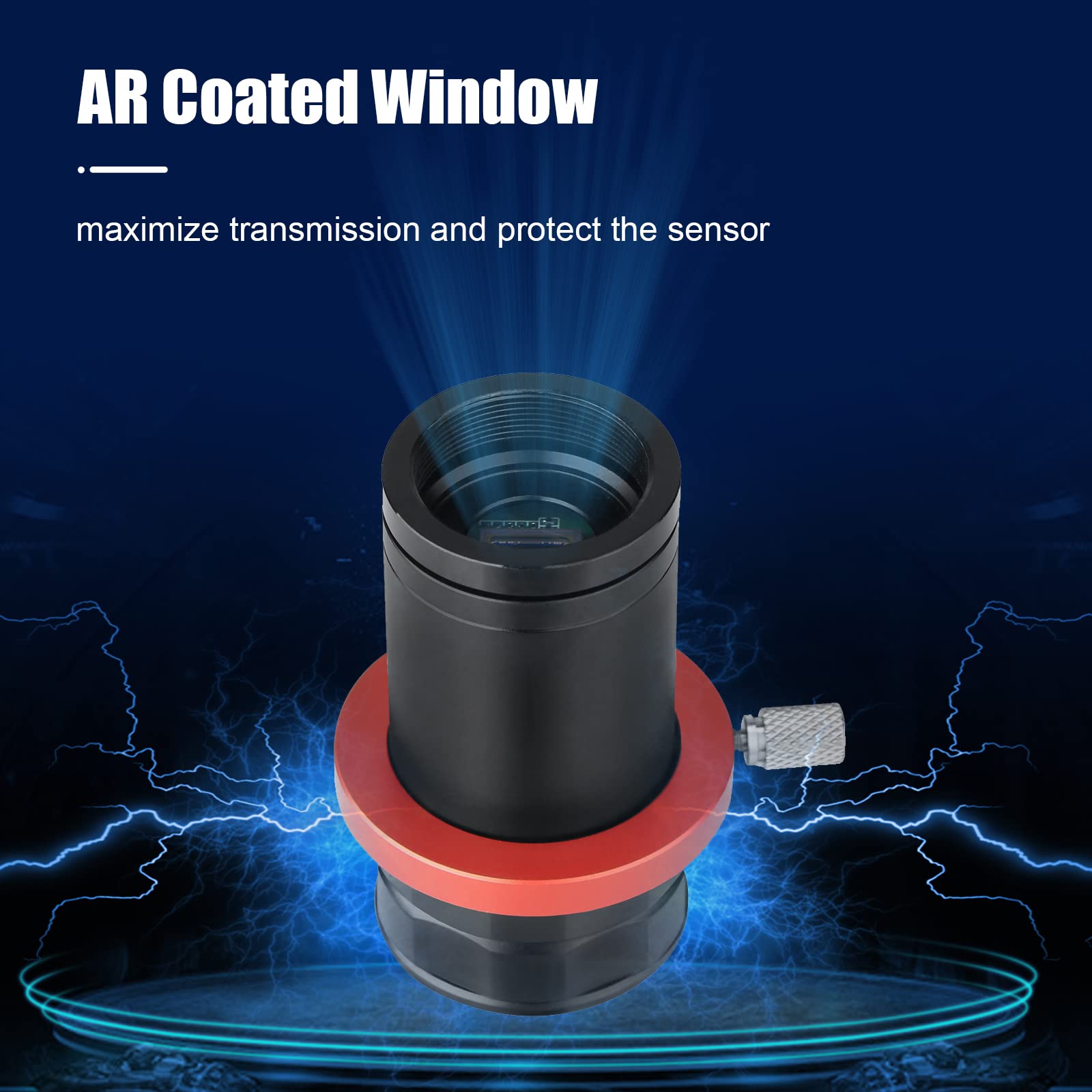 Svbony SV905C Fotocamera per Telescopio, Fotocamera Autoguidante 1,25'', CMOS a Colori da 1,23 MP, USB 2,0, Rivestimento AR, Porta di ST4, Accessorio per Telescopio per Astrofotografia