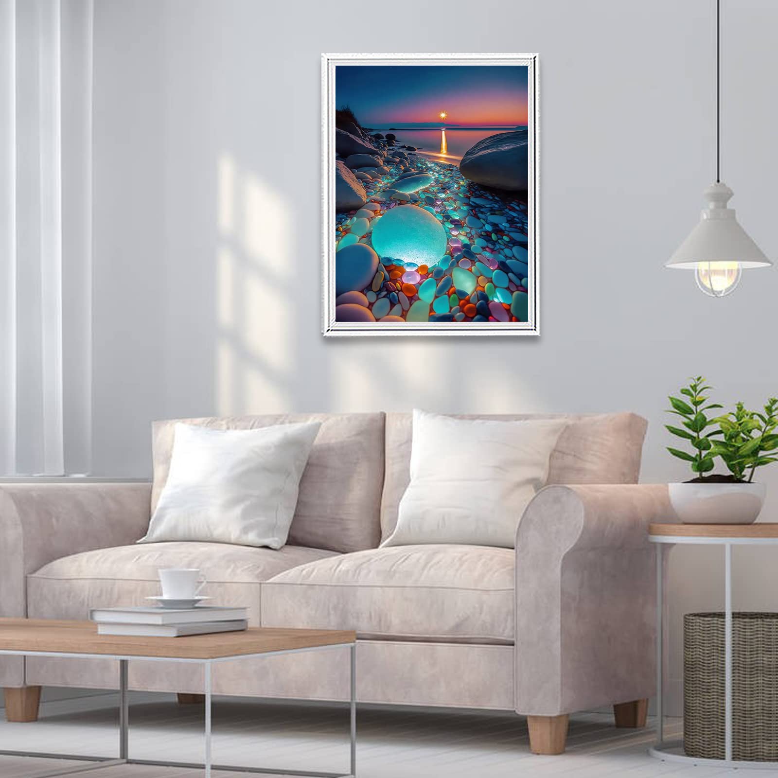 Kit Diamond Painting 5D Fai Da Te 30x40 Cm Con Tela E Diamanti Rotondi, Per Bambini E Adulti, Decorazione Casa