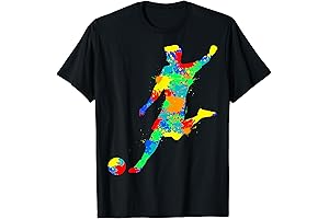 Soccer Player Boys Kids Men Youth T-Shirt