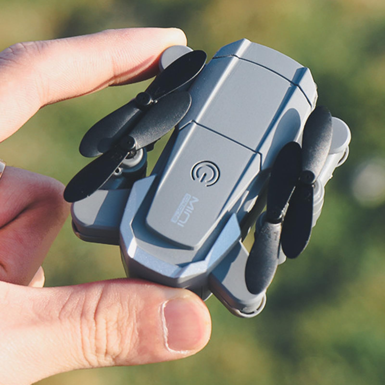 Dron KY905 con Cámara 4K para Adultos y Niños, Cuadricóptero de Control Remoto FPV Plegable, Control de Aplicaciones, Autofoto de Gestos, Retención de Altitud, Inicio de una