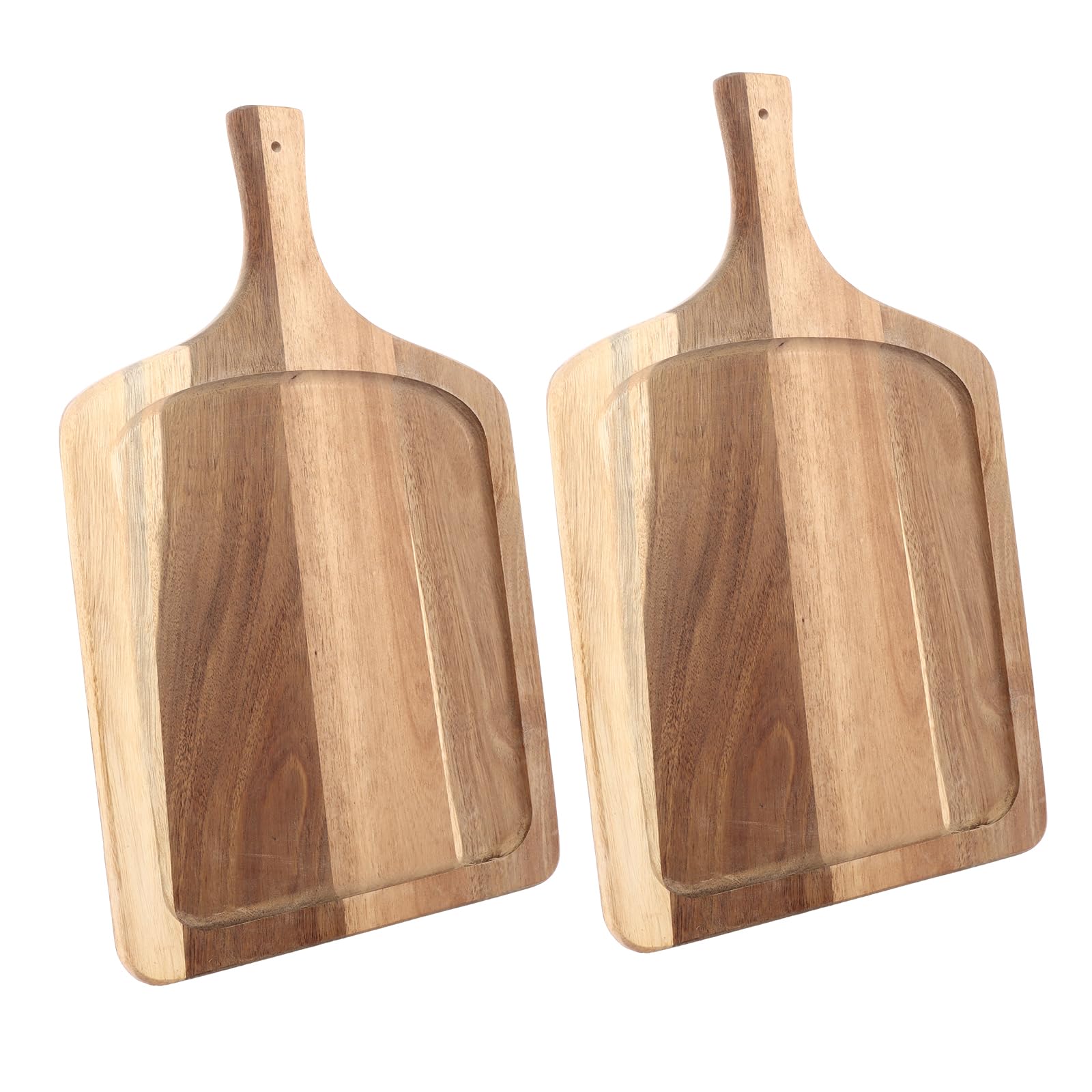Planches de service en bois d'acacia massif de 1,5 cm pour table haut de gamme
