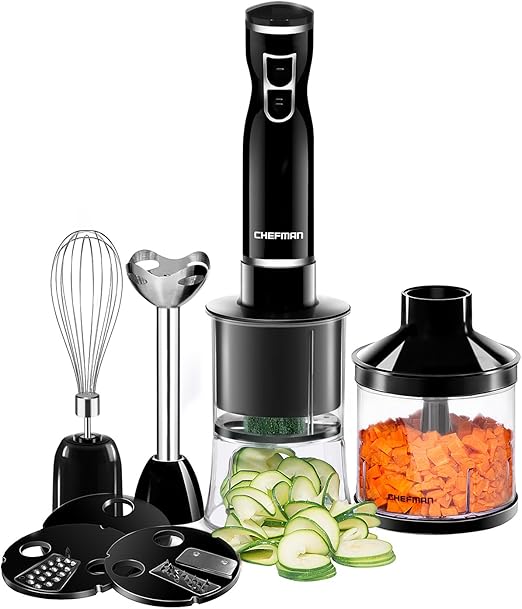 Chefman Electric Spiralizer & Immersion Blender/Vegetable