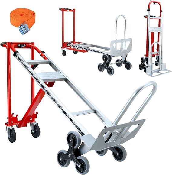 SOUTHHELP 3 in 1 Industrial Convertible Hand Truck Dolly,1000 LBS ...