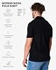 Camisas Polo de Cuello V de Lana Merino 100% Merino.tech para Hombre - Manga Corta y Larga 3