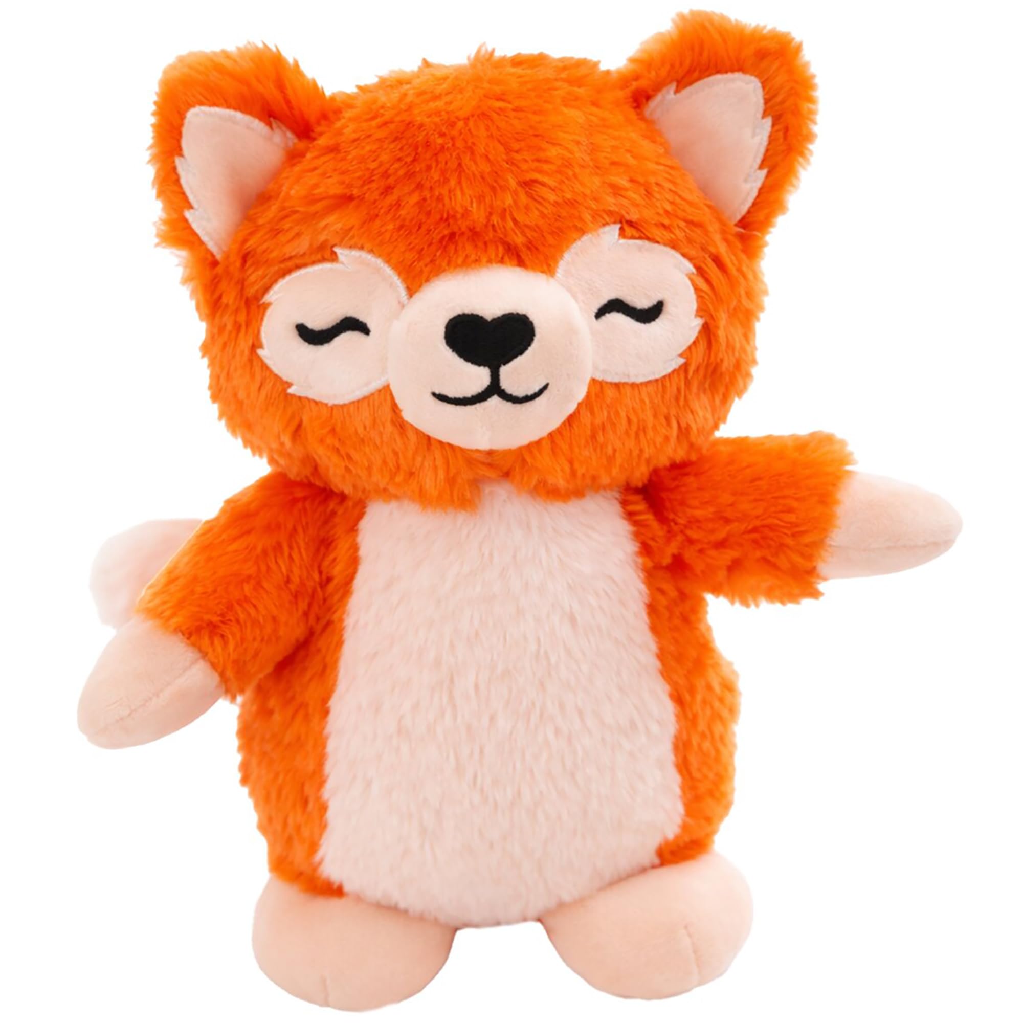 Jouet en peluche pour chien multi-sensoriel avec papier froissé SNUG AROOZ panda rouge