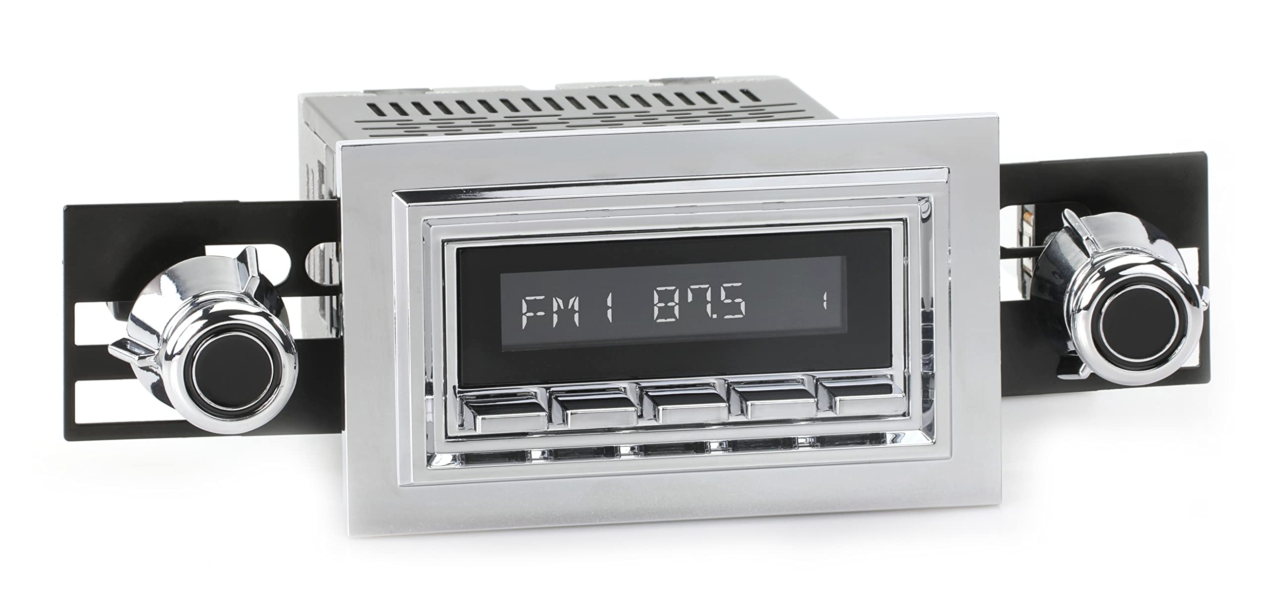 RetroRadio Compatible with 1973-77 Mercury Comet Features Include Bluetooth, AUX, AM/FM LAC-M1-121-55P-75PMC7