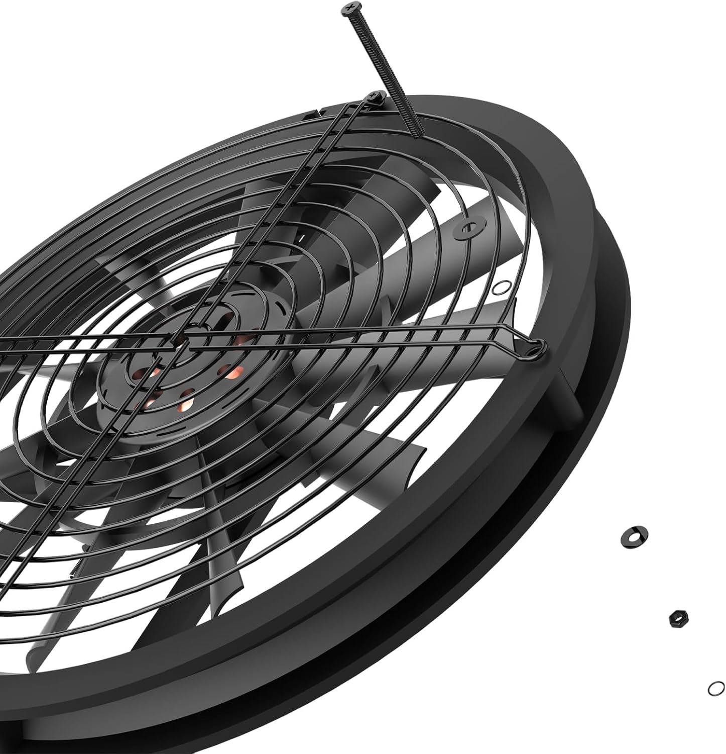 SUNYIMA Solar Fan, 20W Weatherproof Solar Powered Fan with DC Fan for Small Chicken Coops, Greenhouses, Sheds,Pet Houses, Window Exhaust