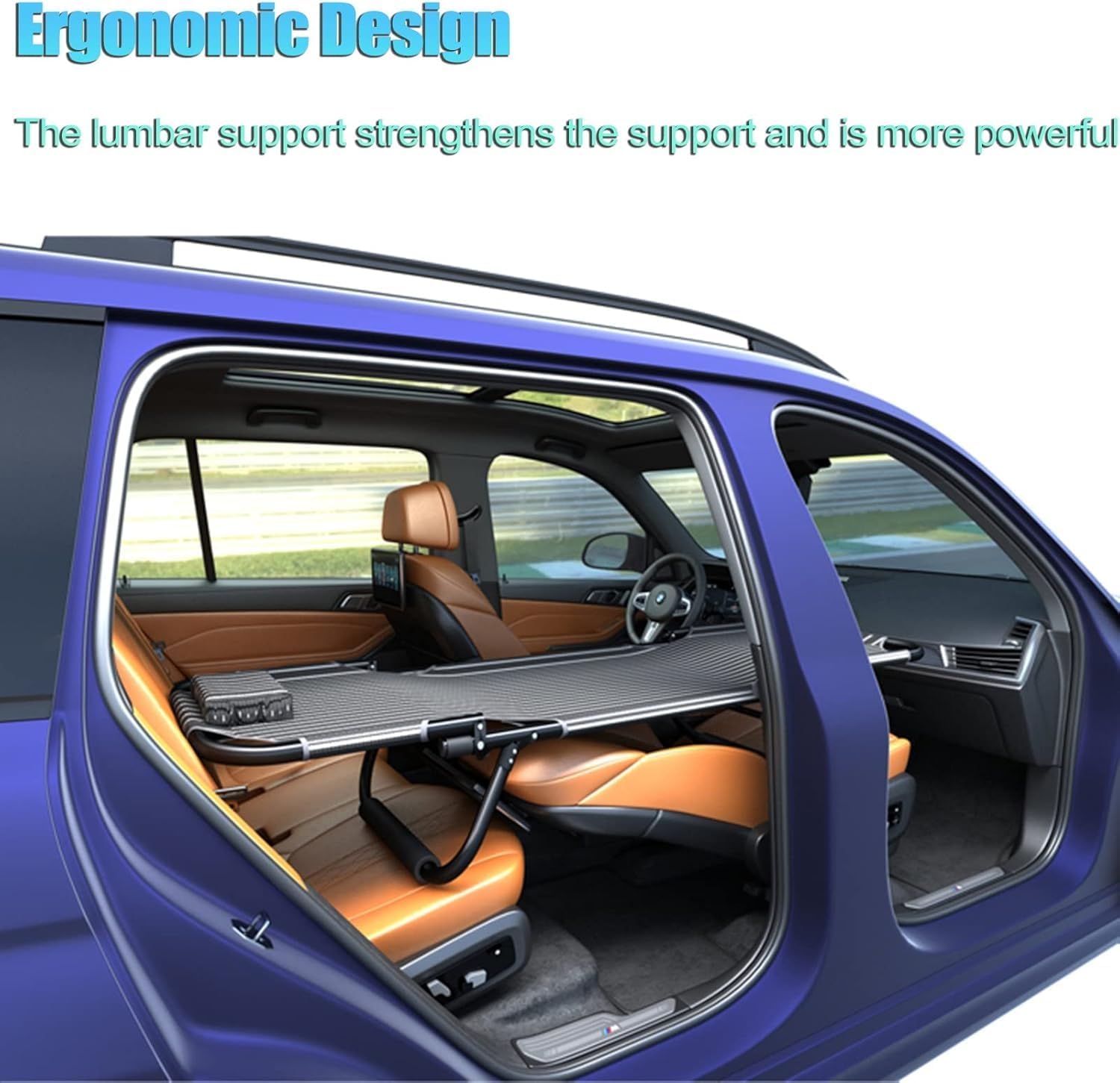 Auto Campingbett Klappbett für VW UP 2015-2023, Auto Klappbar Camping Bett, Auto Feldbett Klappbar, Tragbares Auto Klappbett Campingbett Reisebett
